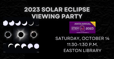 Solar Eclipse Party. October 14.