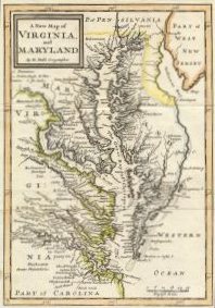 A New Map of Virginia and Maryland