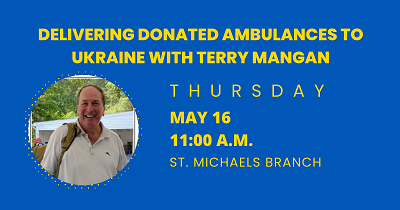 Terry Mangan: Ambulances to Ukraine