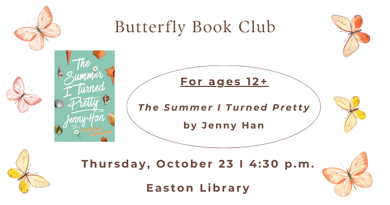 Butterfly Book Club. October 23.