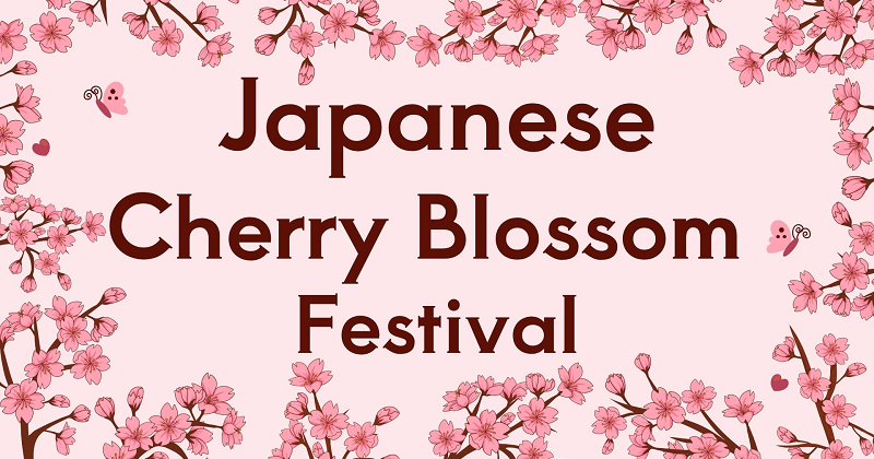 Japanese Cherry Blossom Festival. April 23.