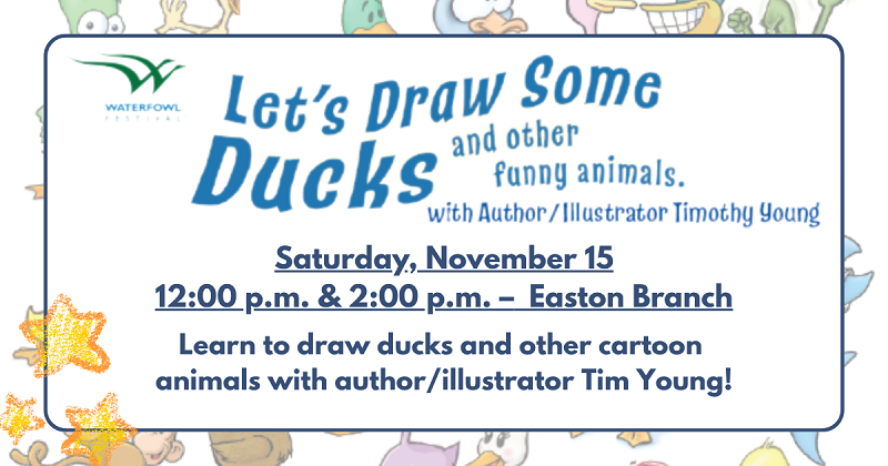 Let's Draw Some Ducks and Other Funny Animals. November 15.