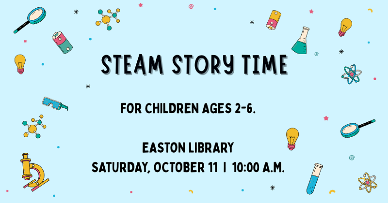 Steam Storytime. October 11.