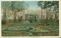 Digital image of postcard titled Flower Garden